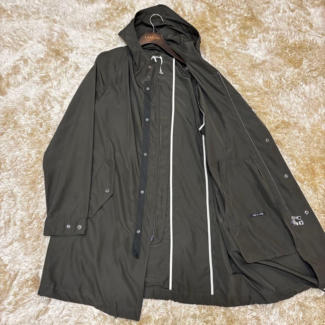 【美品】SEALUP シーラップ 高機能モッズコート カーキ48
