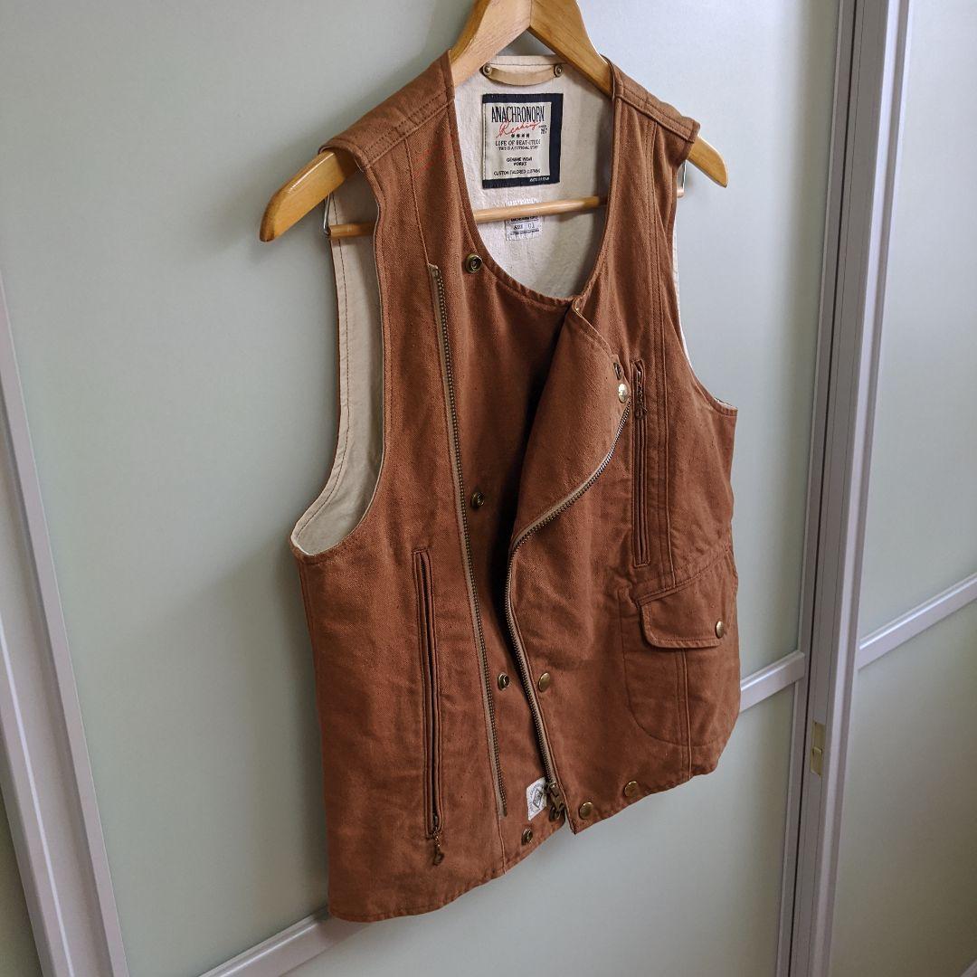 最終価格】ANACHRONORM ダブルモーターサイクルベスト