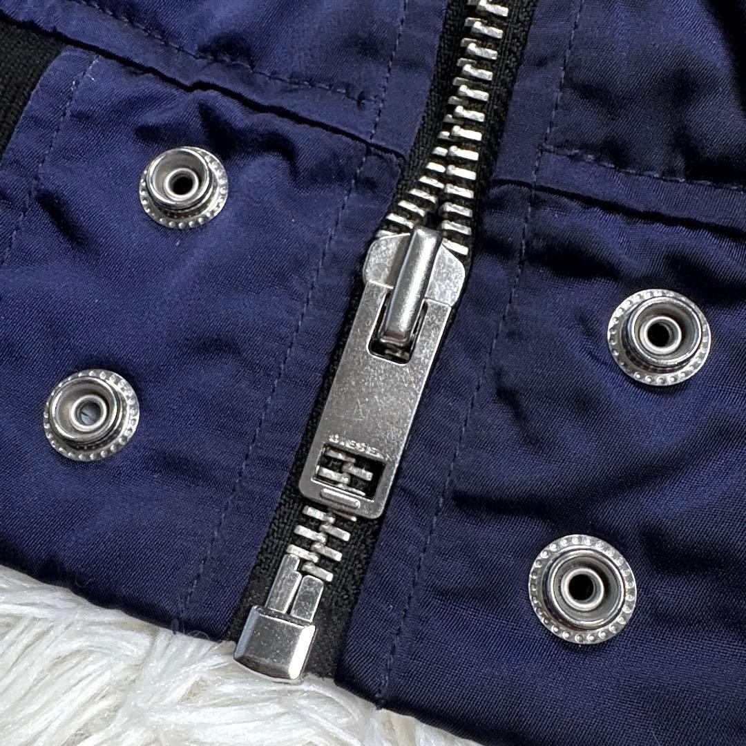 ✨JAVIER・レースアップ✨ディーゼル　MA-1 ボンバージャケット　光沢