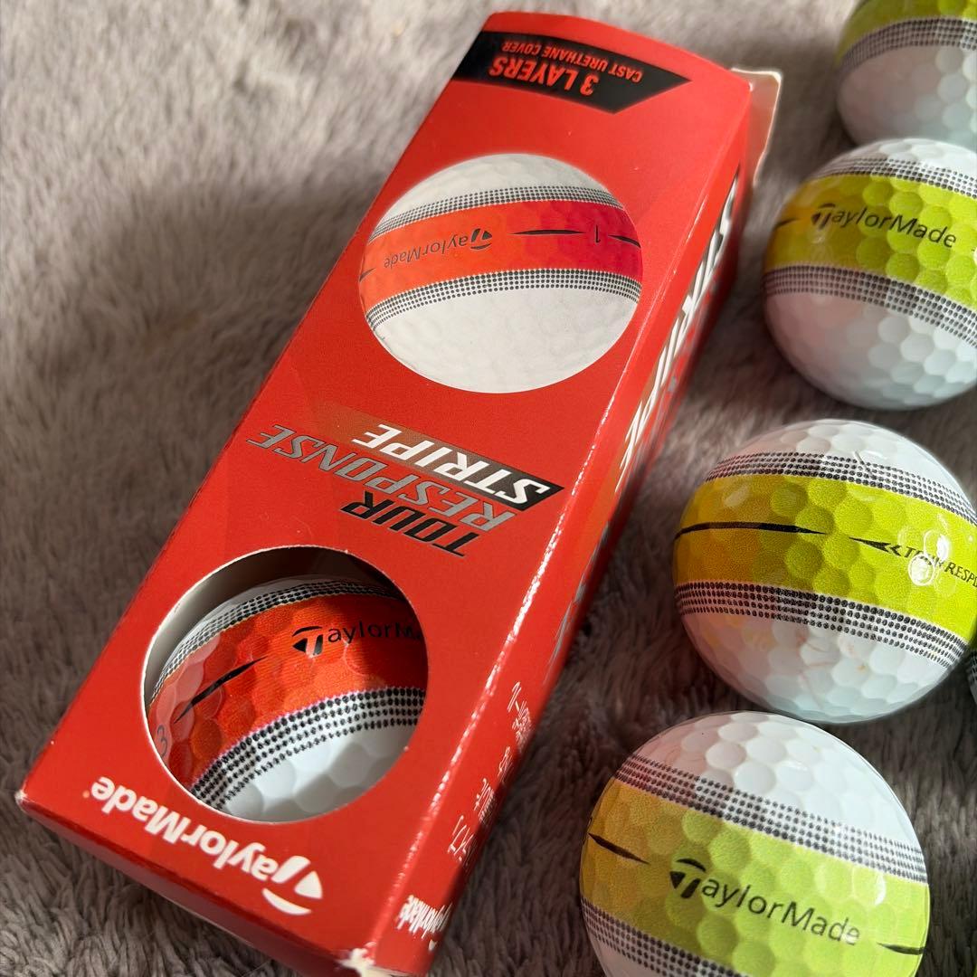 テーラーメイド　TOUR RESPONSE ロストボール　新品3個