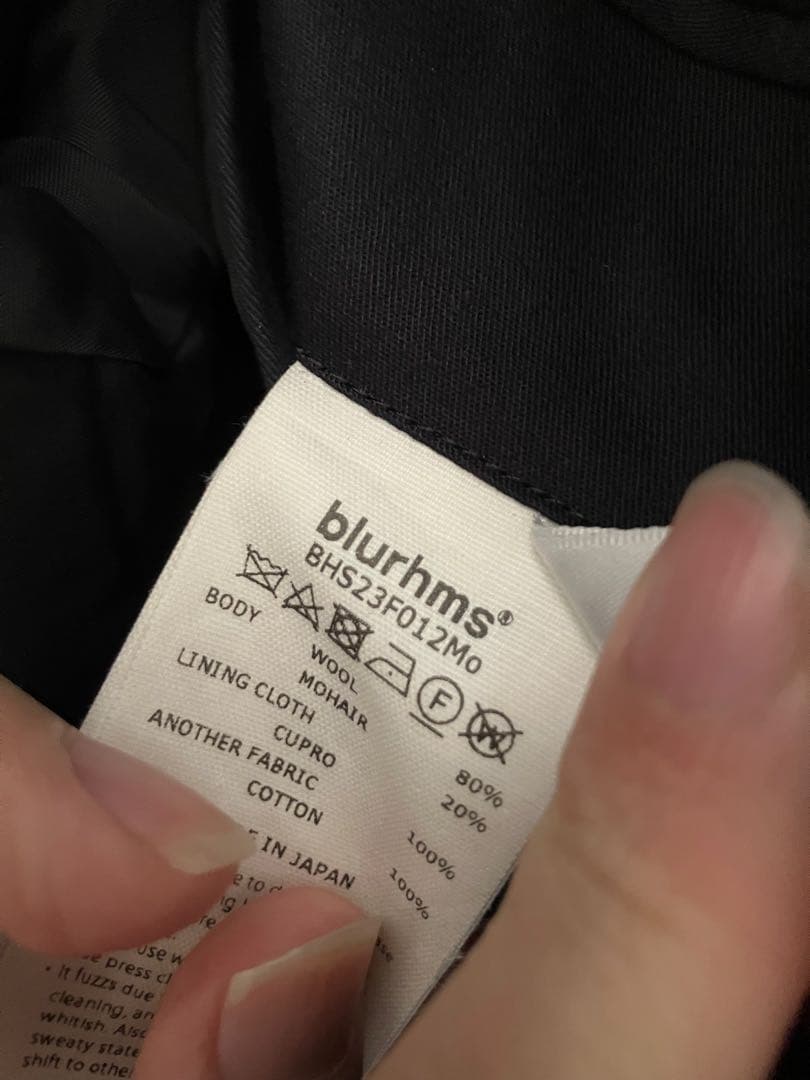 定価10万円　blurhms Motorcycle Jacket 未使用に近い