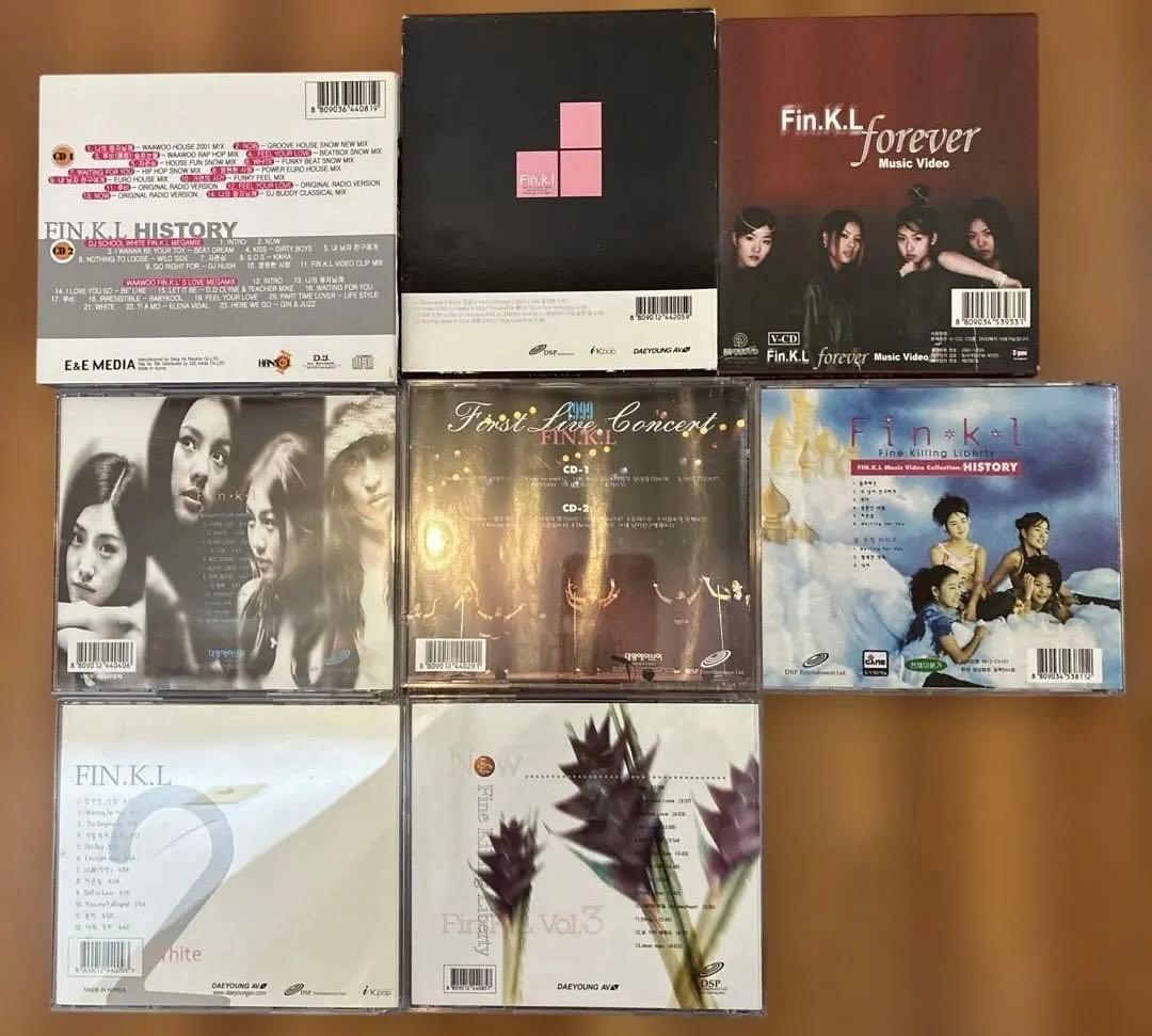 Fin.K.L CDセット +ミュージックビデオ　まとめ売り