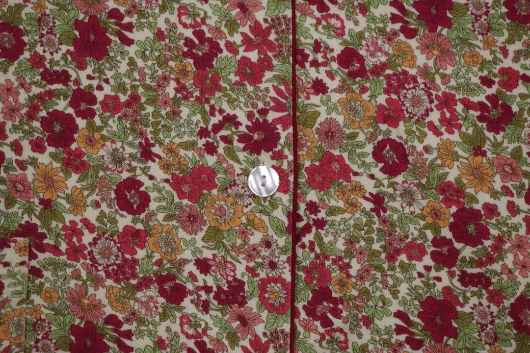 【新品】リバティ LIBERTY fabric秋冬物総柄パジャマ（L)日本製16