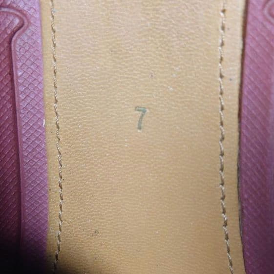CLARKS クラークス 本革 レザー ワラビー シボ加工　ブラウン 25cm