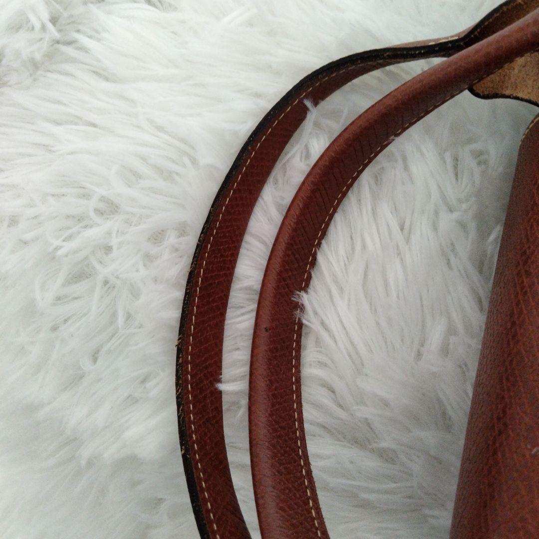 LONGCHAMP カーキ ナイロン ボストンバッグ XLサイズ