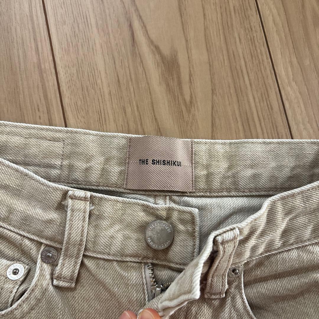 パンツ SHISHIKUI BASIC JEANS / BEIGE 23