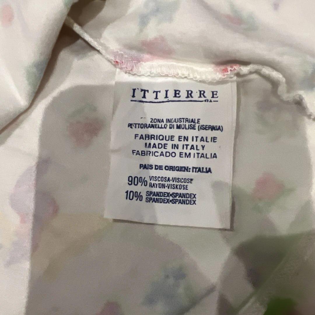 VERSUS 天使と花プリント 半袖Tシャツ