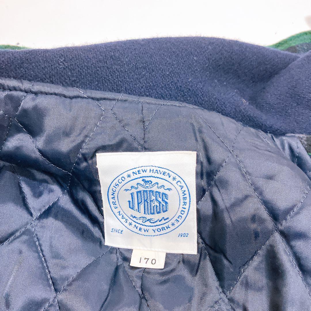 【逸品】J.PRESS ロングダッフルコート　裏キルト　トグル　ネイビー