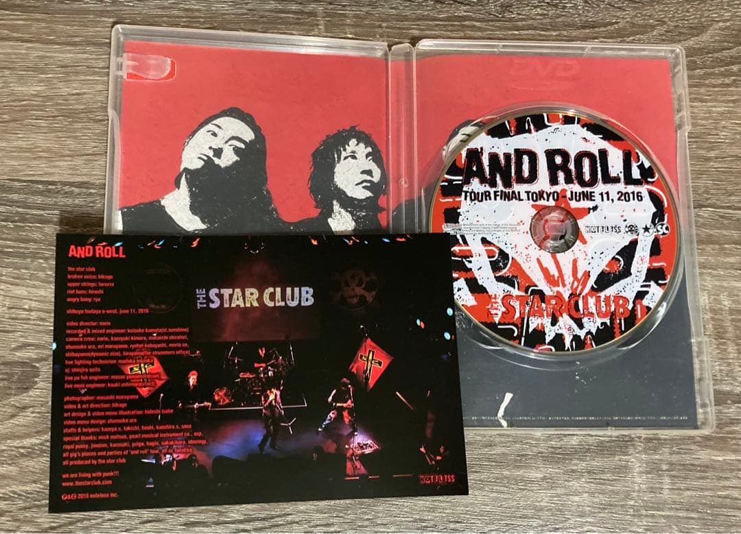 THE STAR CLUB DVD ✴︎AND ROLL✴︎