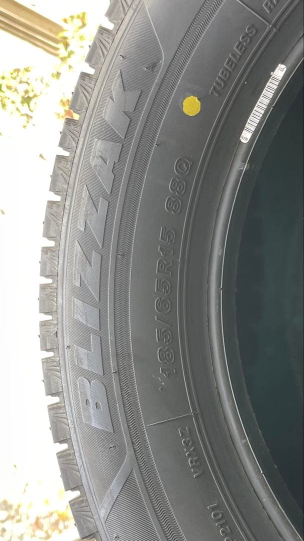 ヒ*シ様 2024年製造BRIDGESTONE BLIZZAK 185/65R1