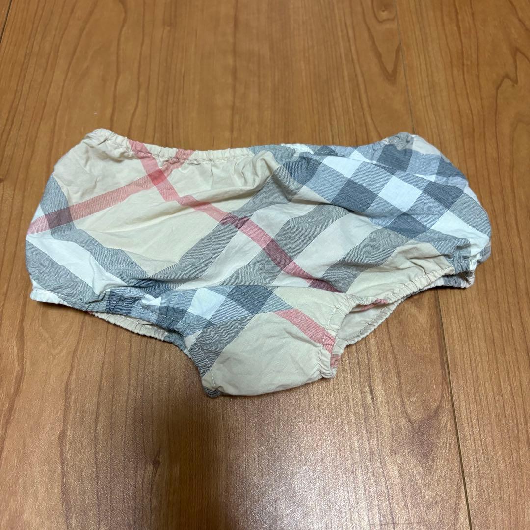 BURBERRY チェック柄 ワンピース パンツ付き92cm