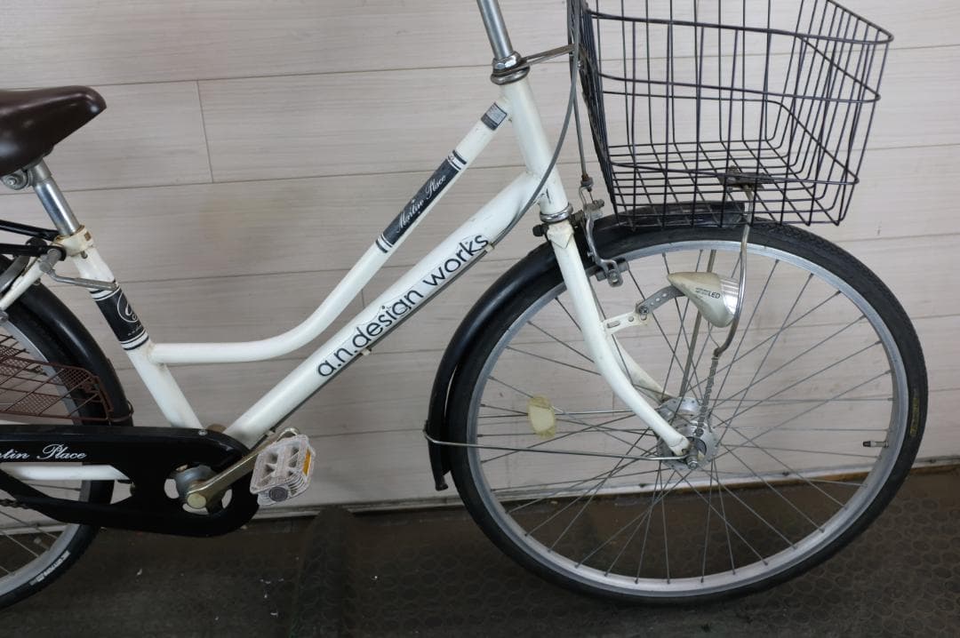軽快車　26インチ　シングル　オートライト