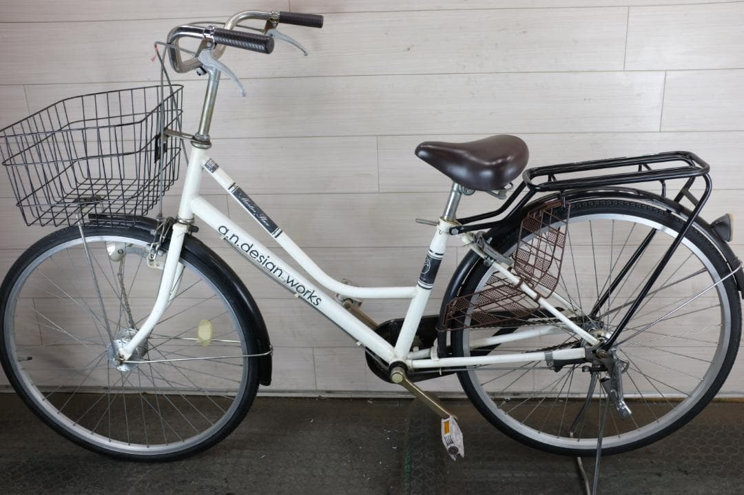 軽快車　26インチ　シングル　オートライト