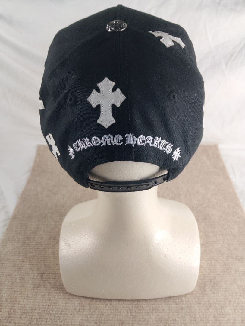 CH スナップバックキャップ 黒