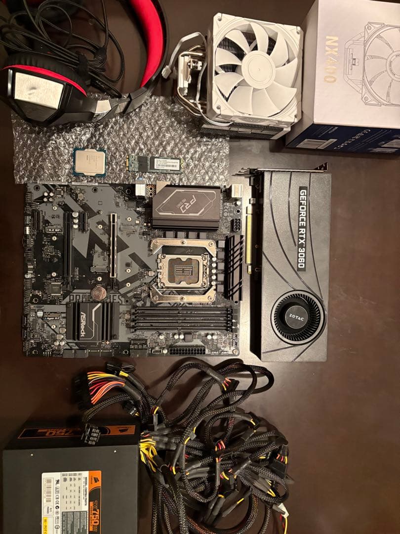 Apex144FPS安定i5-12400/RTX3060/750W電源/超セット