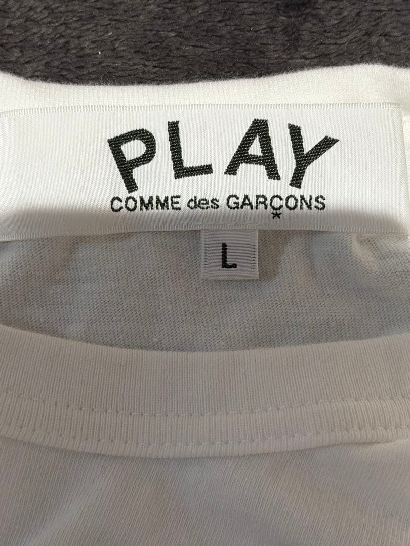トップス COMME des GARCONS PLAY CDG \"White