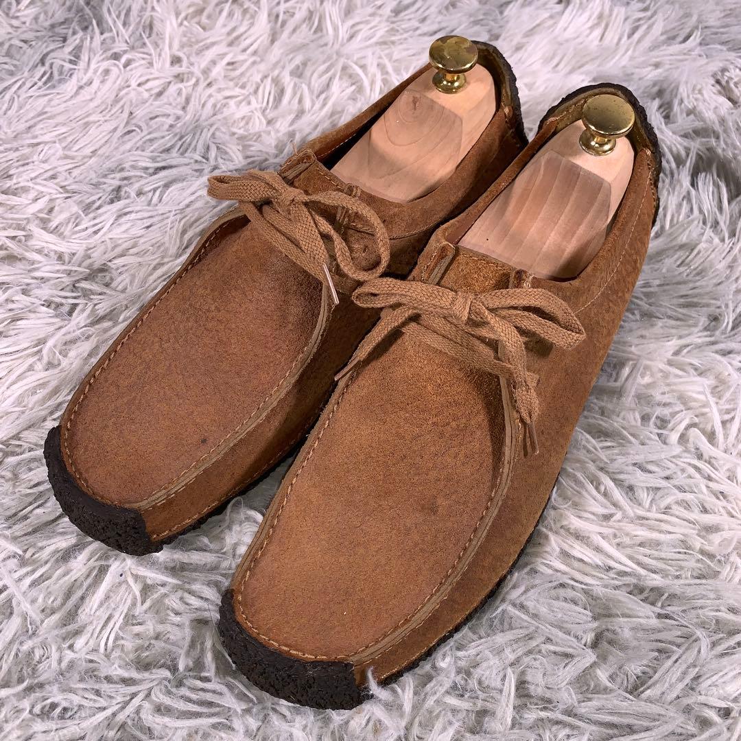 美品　clarks【27.0】Wallabees ワラビー　ナタリー　レザー