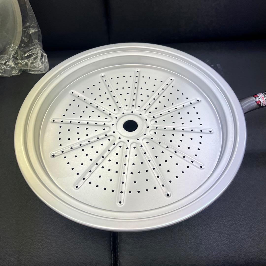 ★新品送料込★北陸アルミ日本製ウーウェンパンプラス 28cm WPL28