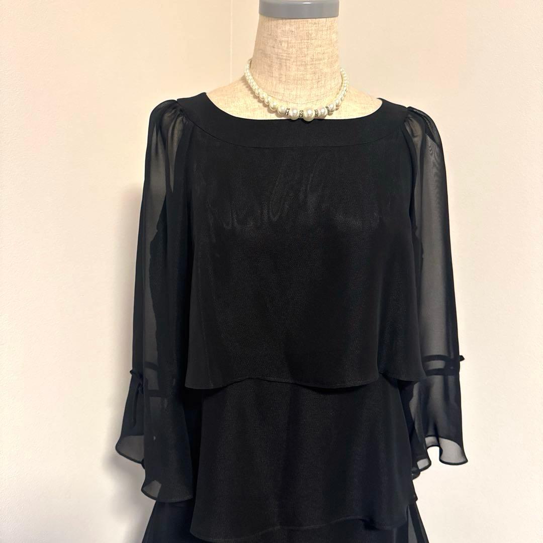 Rose rose様　M'S GRACY 40 シフォン ブラック ティアード