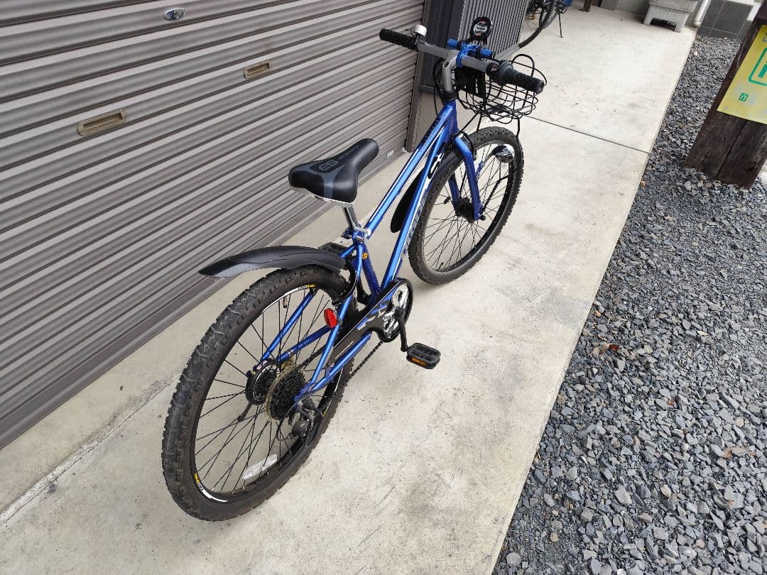 アサヒサイクル　DRIDE S3　ドライド　ブルー　24インチ　栃木　美品