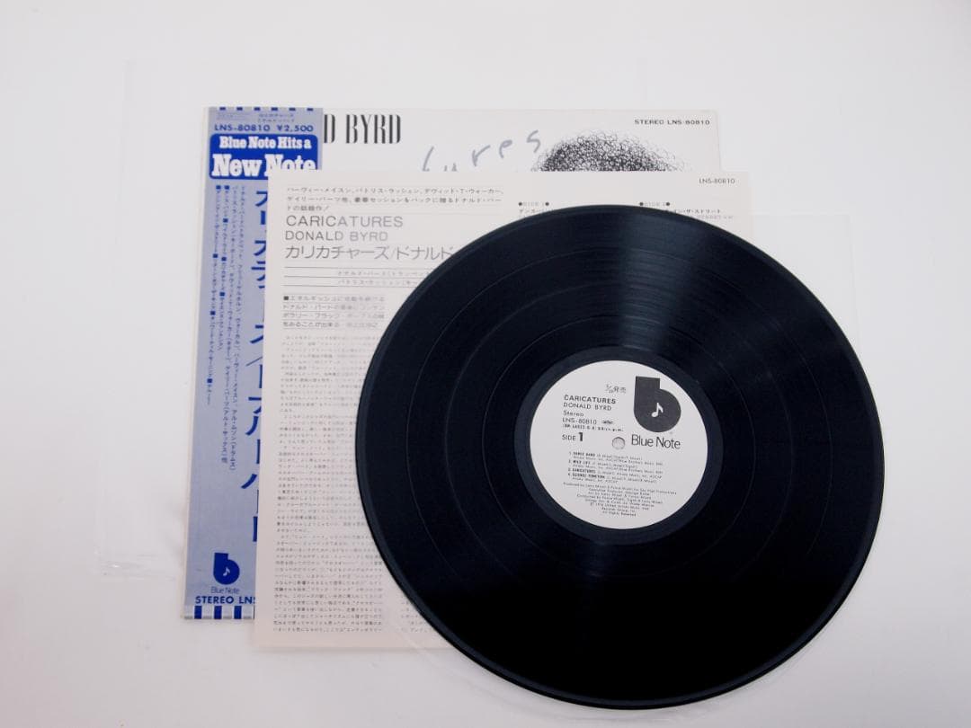 見本盤！ DONALD BYRD CARICATURES LNS-80810