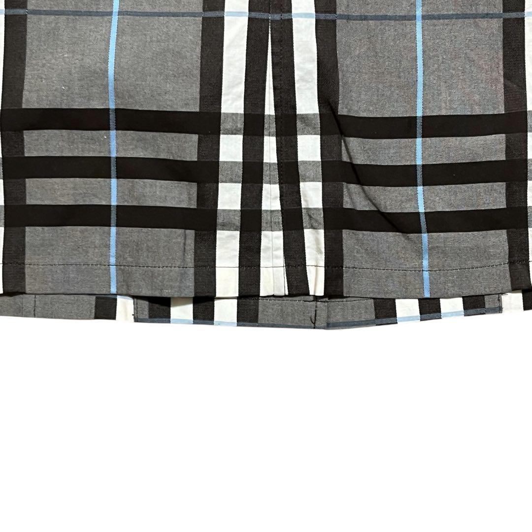 BURBERRY LONDON ワンピース ノースリーブ ノバチェック ベルト