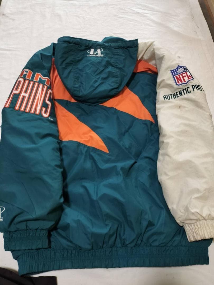 ヴィンテージ90年代 NFL マイアミ・ドルフィンズ 　ジャケット　Ｌ
