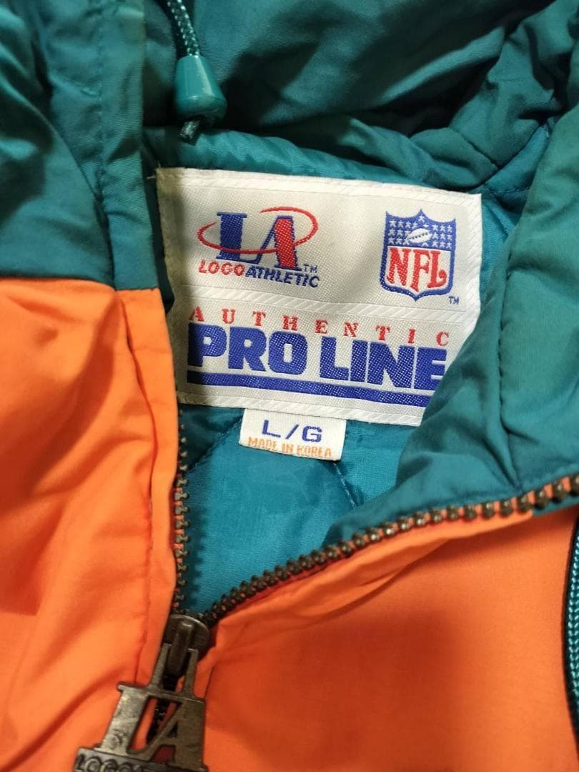 ヴィンテージ90年代 NFL マイアミ・ドルフィンズ 　ジャケット　Ｌ