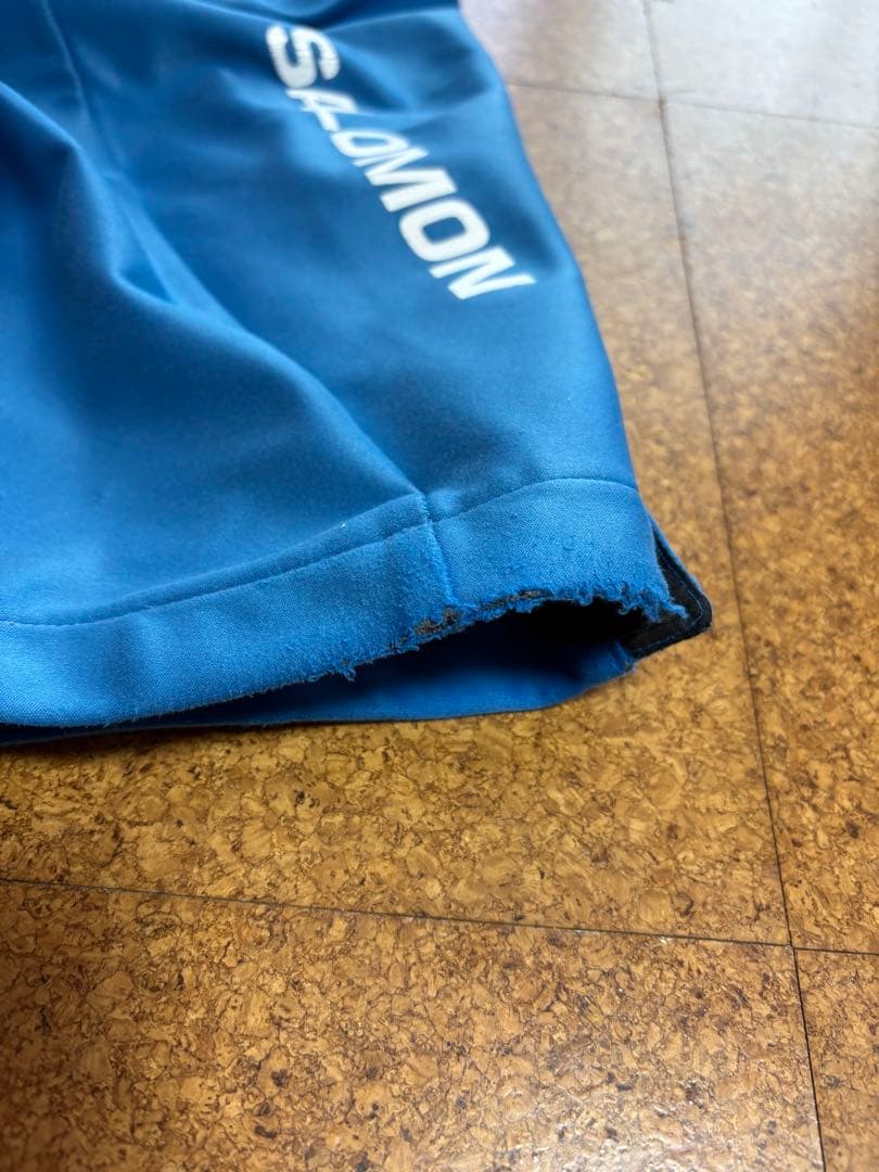 SALOMON スキー用ショーツ ブルー