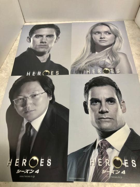 海外ドラマ　HEROES メディア向け　プレスシート　スーパードラマＴＶ➕α