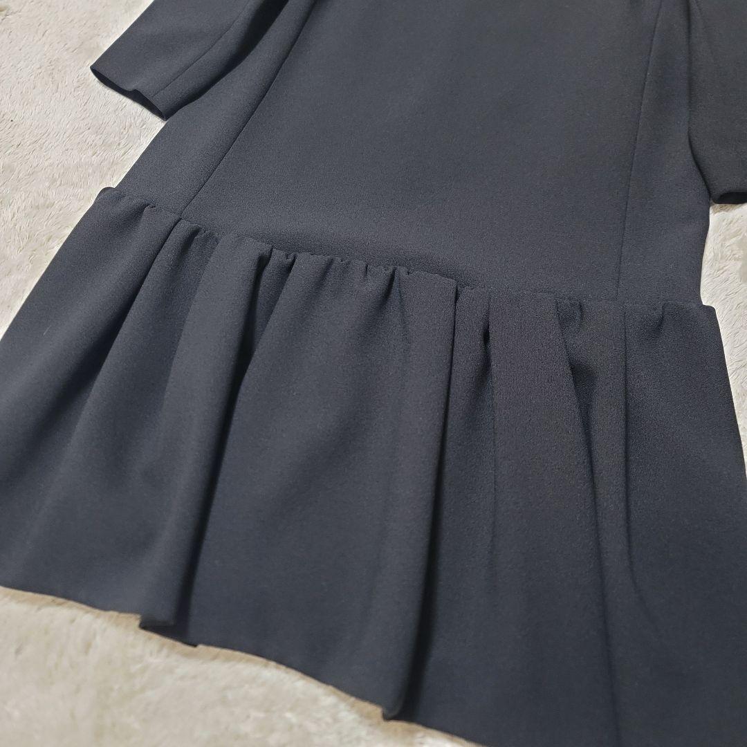 美品✨ADORE アドーア ボンディングワンピース ブラック フレア