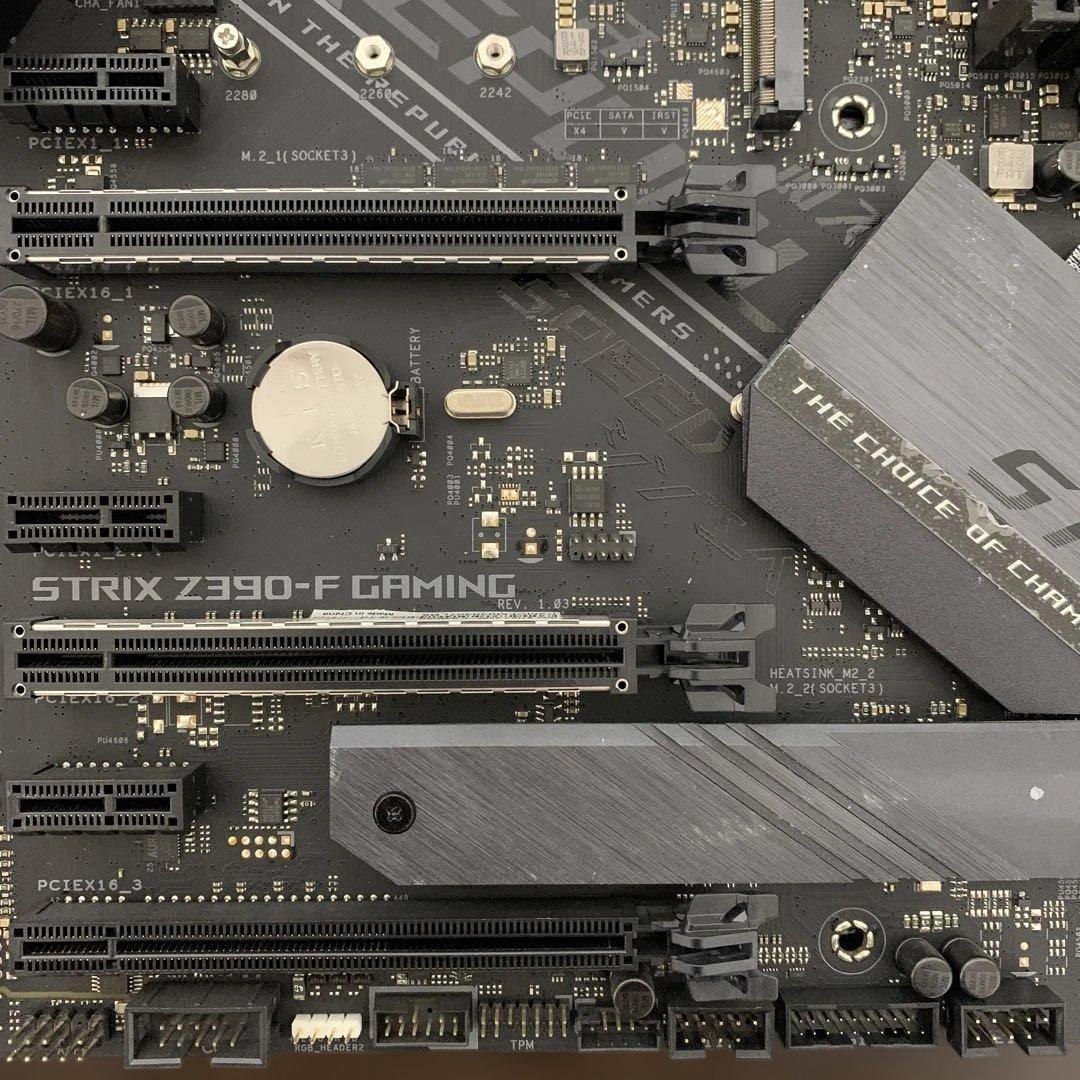 ASUS ROG STRIX Z390-F GAMING 動作品