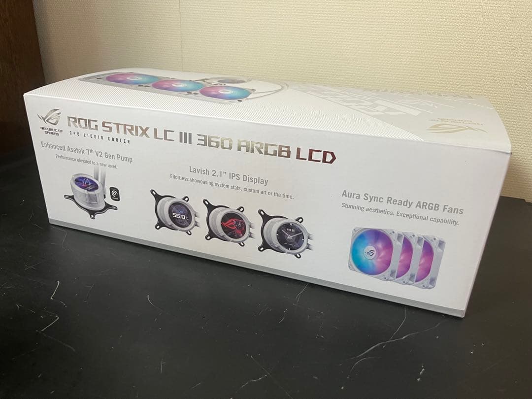 ROG STRIX LC III 360 ARGB LCD 白