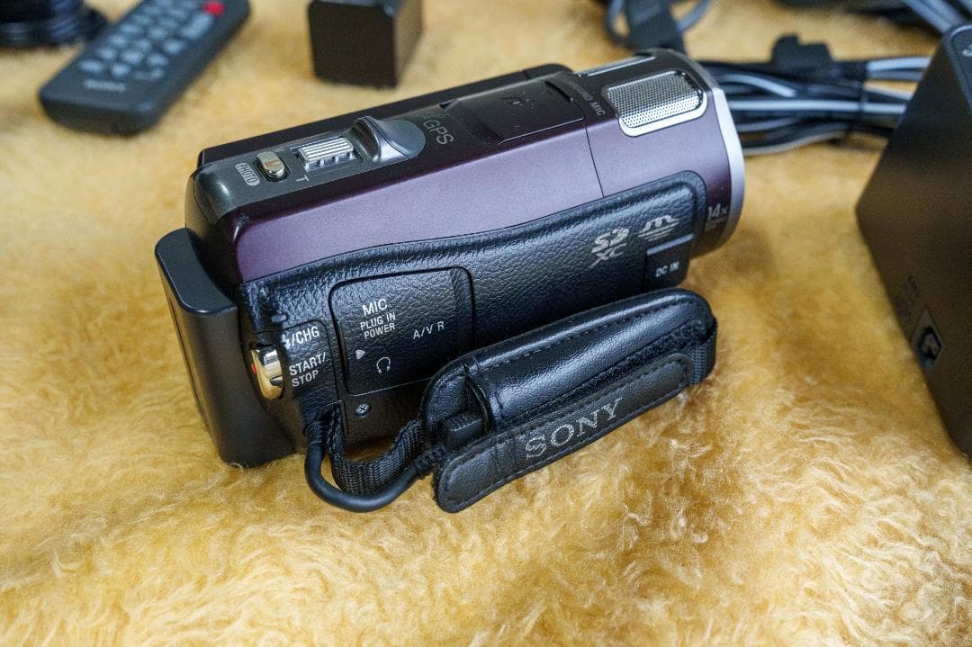 【SONY】HDR-CX560Vブラウン＆VCT-60AV＆AC-VQV10+α
