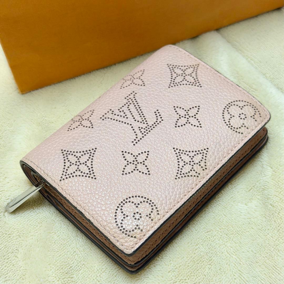 LOUIS VUITTON ピンク 二つ折り財布