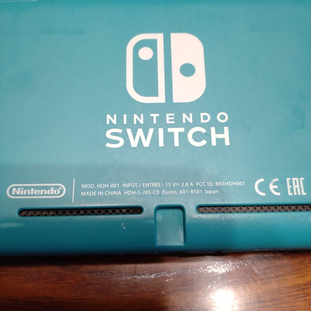 ジャンクNintendo Switch Liteスイッチライト電源入らない箱付き