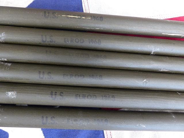 1968” 米軍実物 ナム戦 デッド!　テントポール　6本セット 軍幕 305