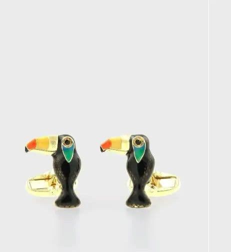 ポールスミス　 九官鳥　カフス　新品　ケース付き