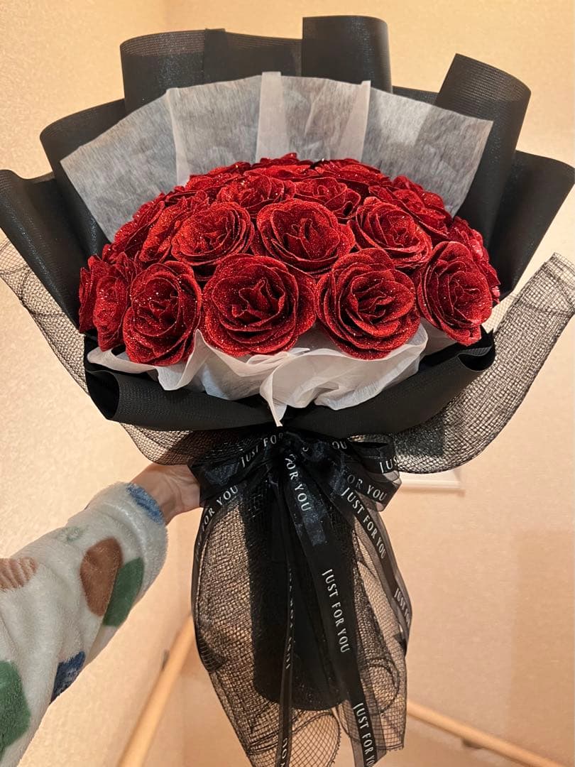 ソープフラワー薔薇 お誕生日 ・記念日 プレゼント 花束