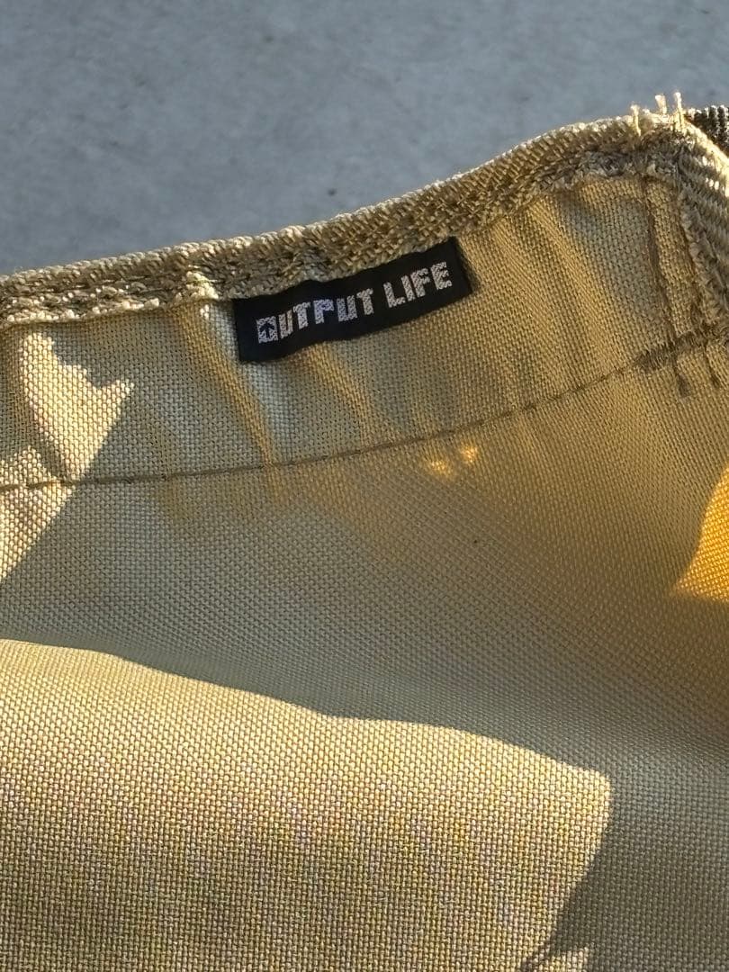 OUTPUT LIFE アウトプットライフ EASY COT ベージュ 2台