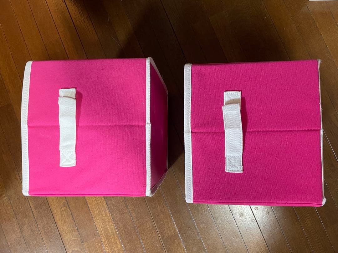 Rady ホテルシリーズ 収納ボックス ビビットピンク 2つセット