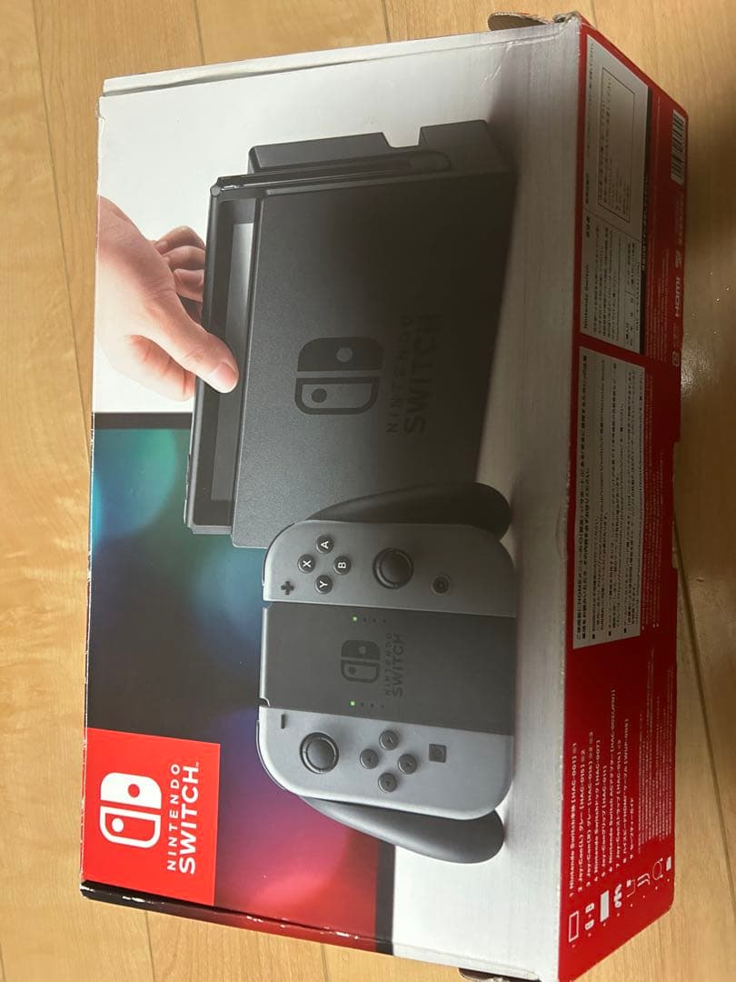 Nintendo Switch グレー 本体 ジョイコンなし