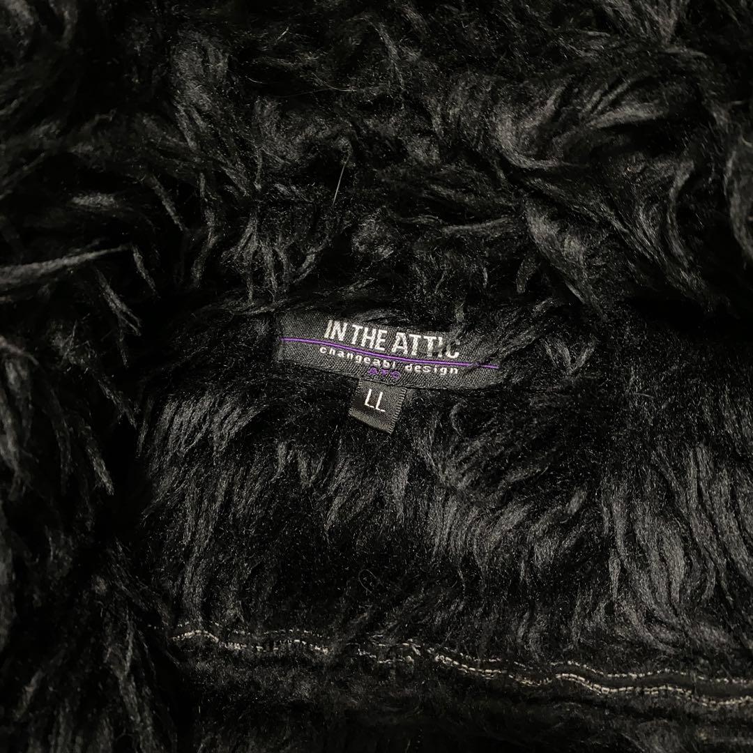 ジャケット・アウター in the attic fur hooded fireman jacket