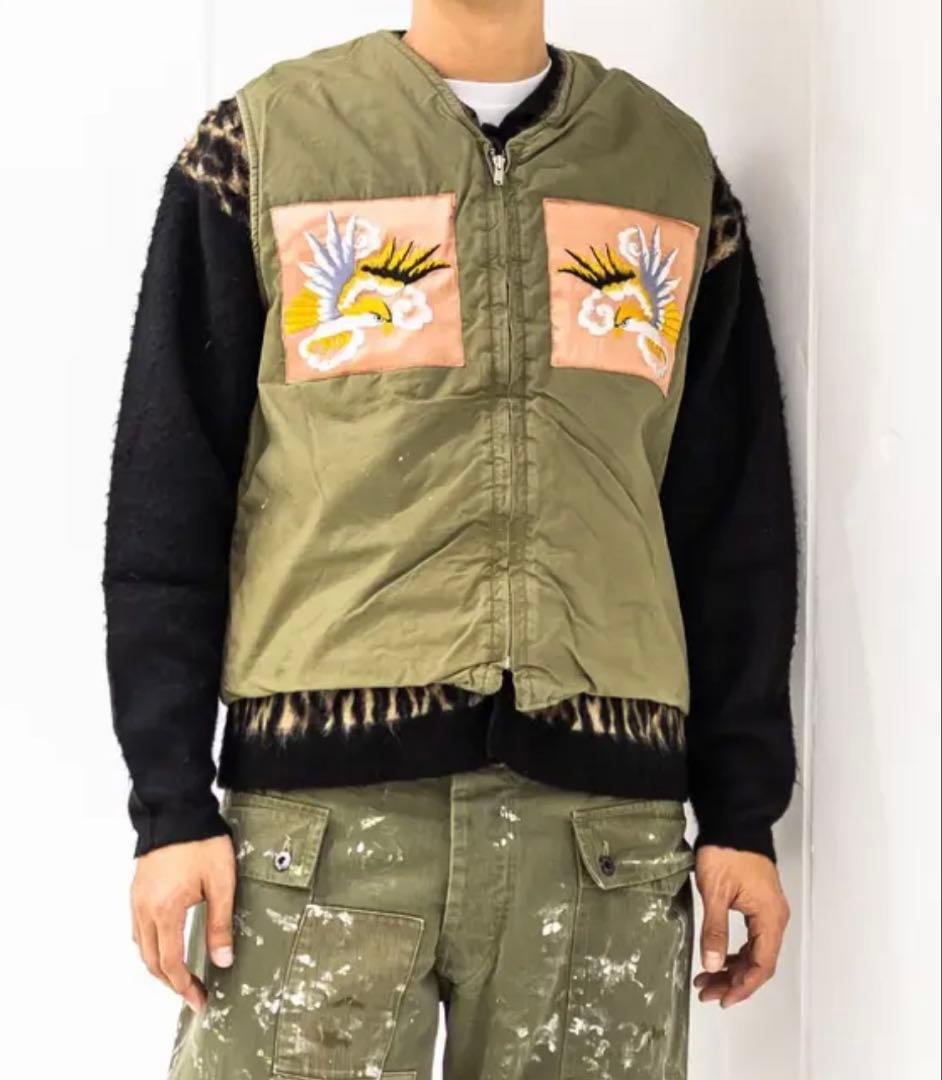 トップス BOW WOW REMADE USN DECK VEST SUKAJAN