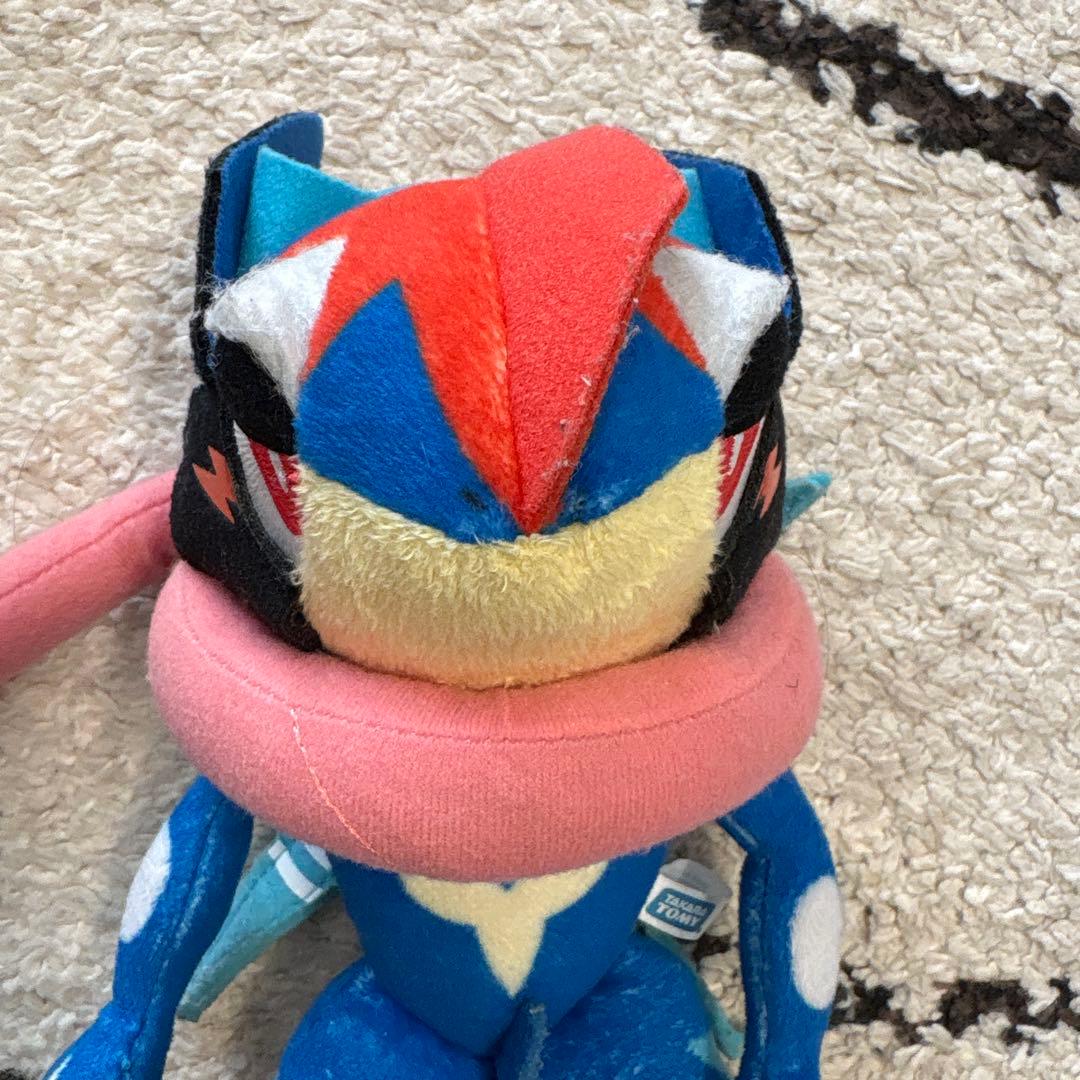 激レアマグネット付きサトシゲッコウガ ぬいぐるみ タカラトミー 約30cm