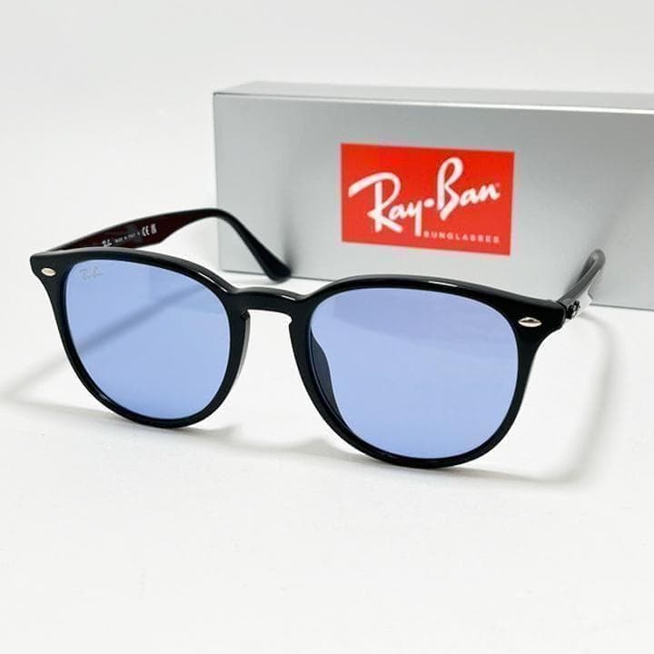 新品正規品【RB4259F-60180】 レイバン サングラス ライトブルー