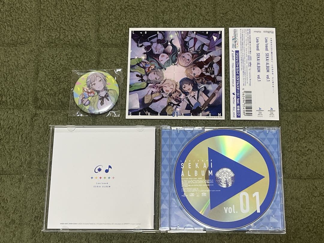 プロセカ　Leo/need　CD5点　特典付き