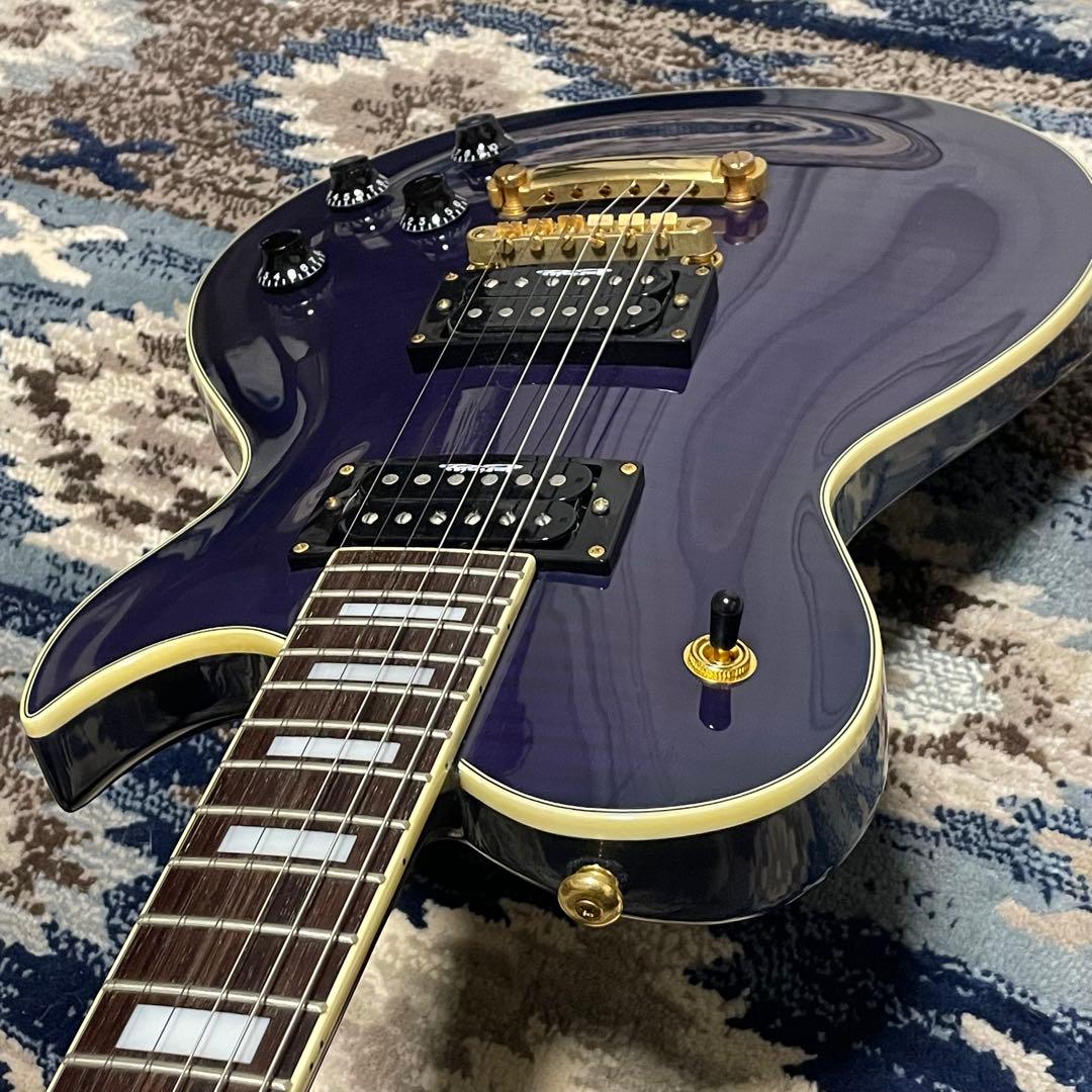 AriaproII PE-DLX パープル アリアプロ2 レスポール