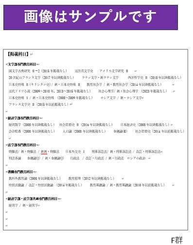 【G7】慶応通信 科目試験 過去問 A～F群セット2006～2023年 15年分