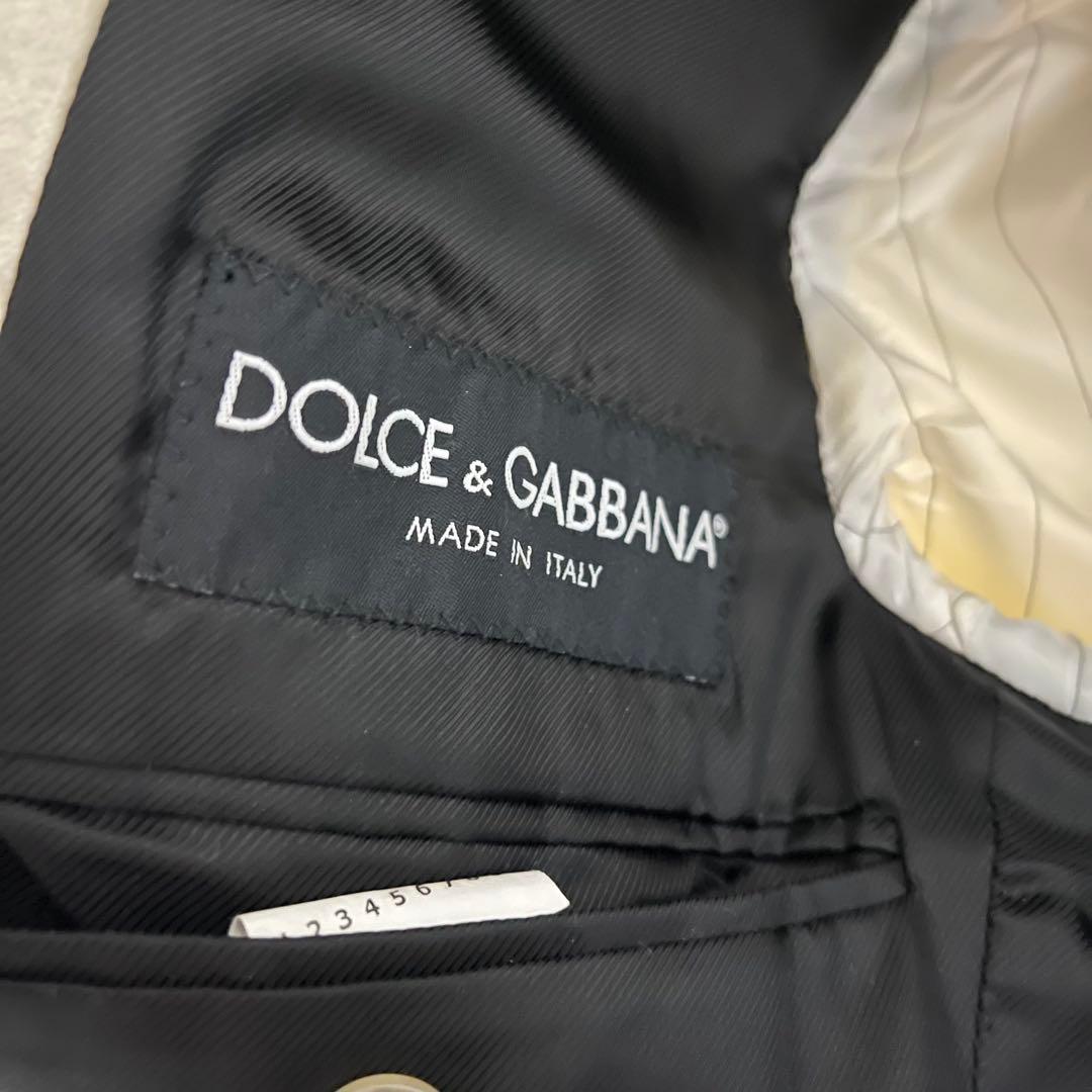Dolce & Gabbana ベルベット アンゴラ混 テーラードジャケット